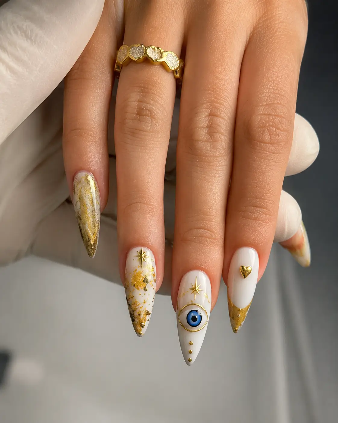 Red manicure